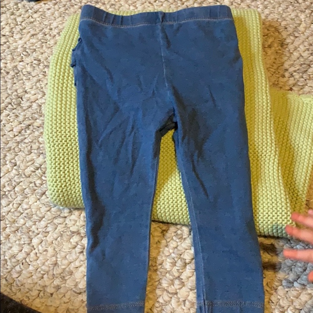 Cat and jack leggings  blue jean color